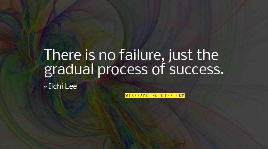 Szerzetesek Napja Quotes By Ilchi Lee: There is no failure, just the gradual process