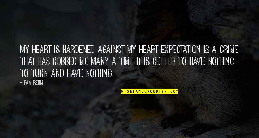 Szohr Name Quotes By Pam Rehm: My heart is hardened against My heart Expectation Szohr Name Quotes By Pam Rehm: My heart is hardened against My heart Expectation