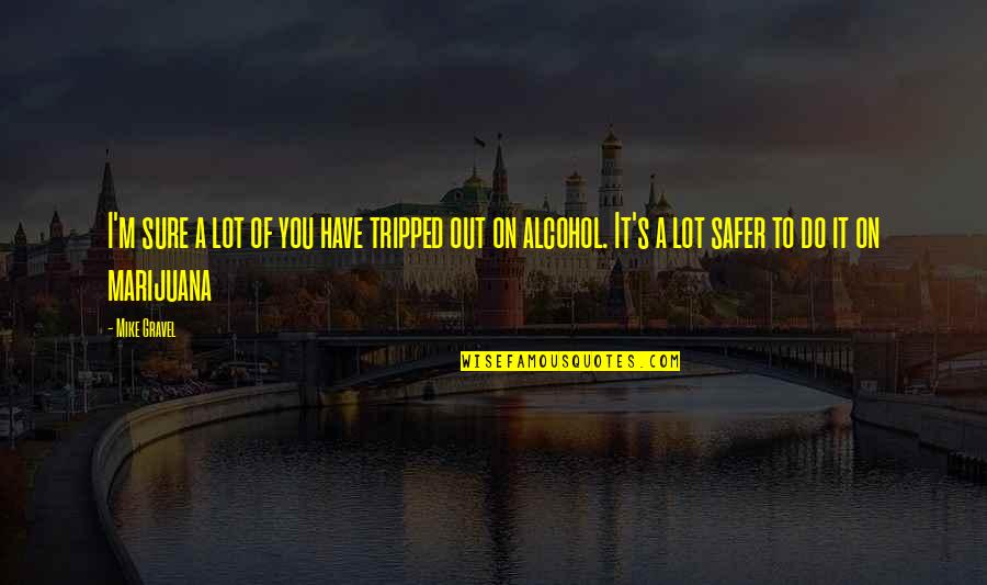 Szokolay Balazs Quotes By Mike Gravel: I'm sure a lot of you have tripped Szokolay Balazs Quotes By Mike Gravel: I'm sure a lot of you have tripped