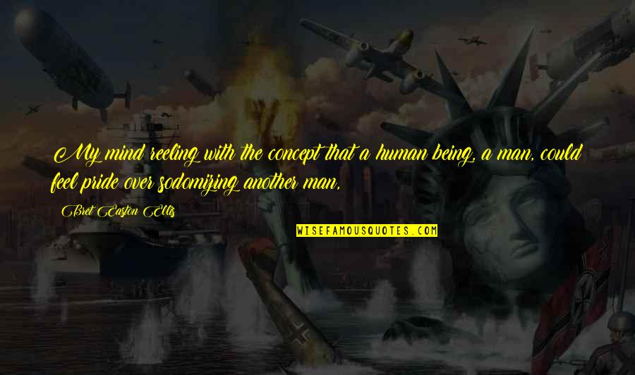 Szvk Komuves Quotes By Bret Easton Ellis: My mind reeling with the concept that a