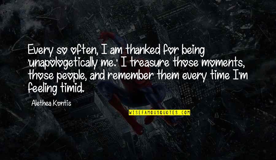 T Hl Jako Quotes By Alethea Kontis: Every so often, I am thanked for being T Hl Jako Quotes By Alethea Kontis: Every so often, I am thanked for being