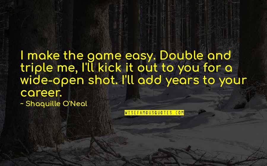 T-sql Add Double Quotes By Shaquille O'Neal: I make the game easy. Double and triple T-sql Add Double Quotes By Shaquille O'Neal: I make the game easy. Double and triple