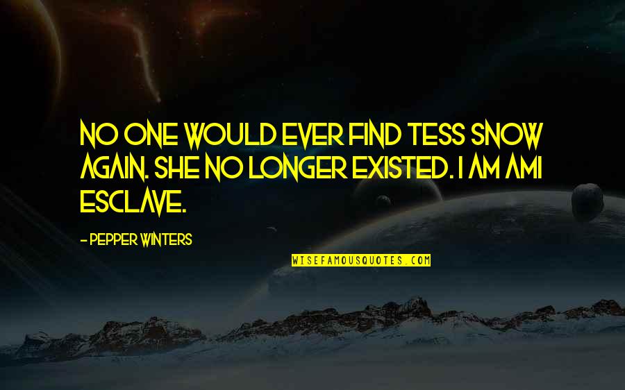 Taarabt Vs Tottenham Quotes By Pepper Winters: No one would ever find Tess Snow again.