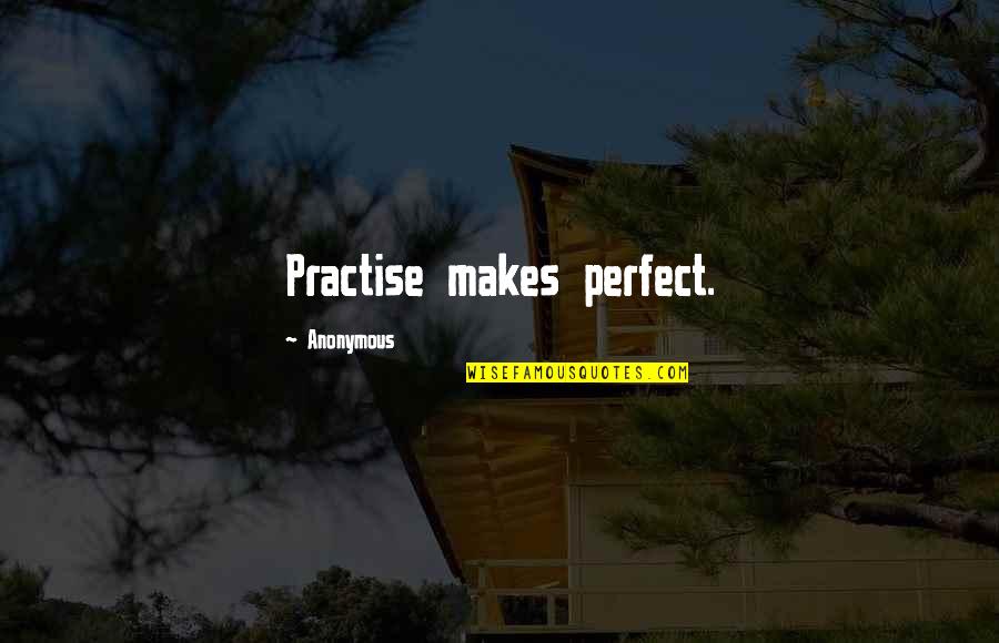 Tactical Operator Quotes By Anonymous: Practise makes perfect.