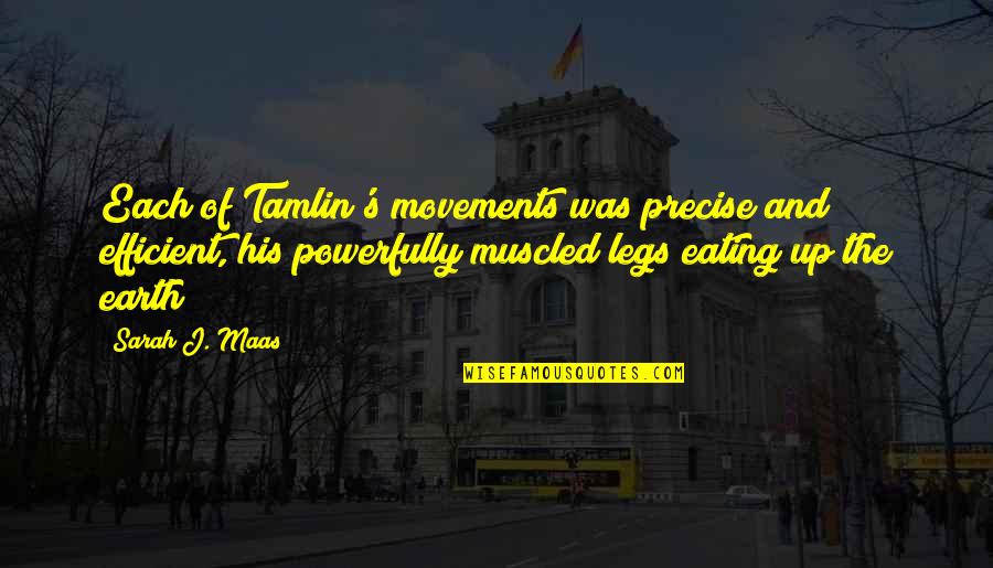 Tag Ulan Funny Quotes By Sarah J. Maas: Each of Tamlin's movements was precise and efficient, Tag Ulan Funny Quotes By Sarah J. Maas: Each of Tamlin's movements was precise and efficient,
