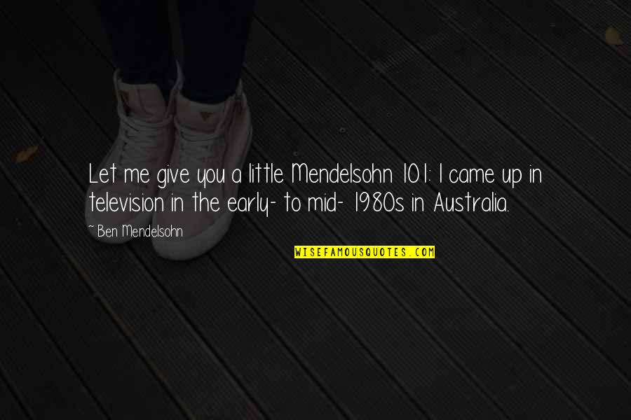 Tahap Perkembangan Quotes By Ben Mendelsohn: Let me give you a little Mendelsohn 101: Tahap Perkembangan Quotes By Ben Mendelsohn: Let me give you a little Mendelsohn 101: