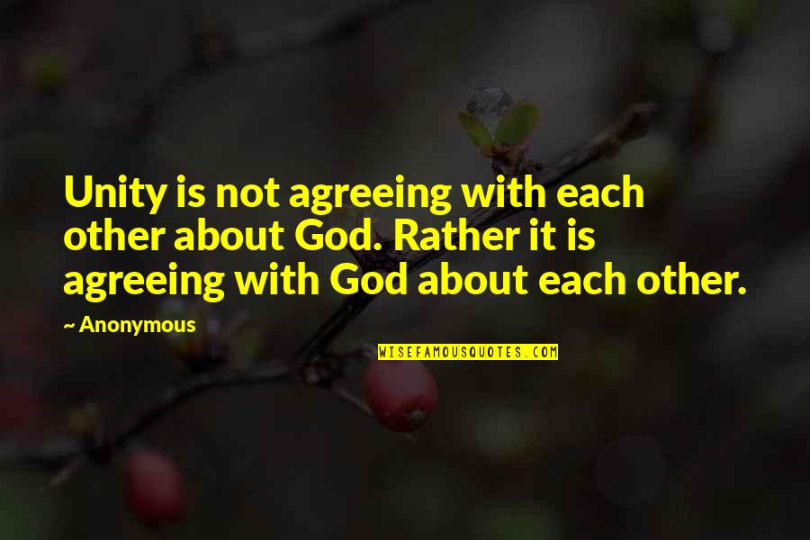 Taibbi Article Quotes By Anonymous: Unity is not agreeing with each other about