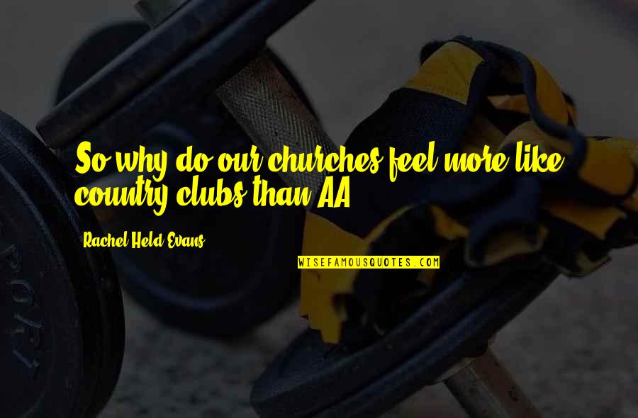 Taigan Lion Quotes By Rachel Held Evans: So why do our churches feel more like Taigan Lion Quotes By Rachel Held Evans: So why do our churches feel more like
