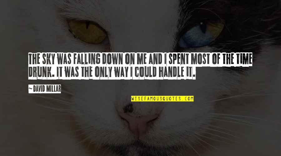 Taipan Rods Quotes By David Millar: The sky was falling down on me and