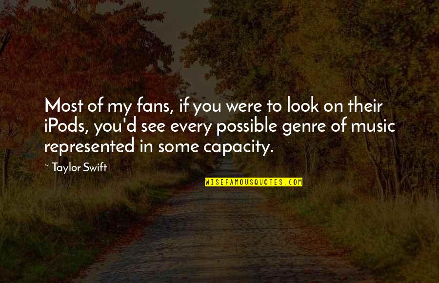 Taisha Abelar Quotes By Taylor Swift: Most of my fans, if you were to