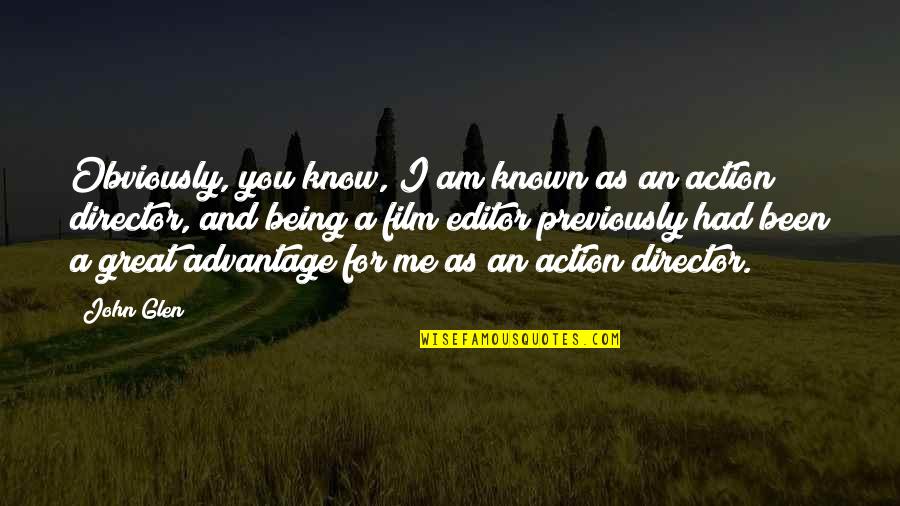 Takarakuji Quotes By John Glen: Obviously, you know, I am known as an Takarakuji Quotes By John Glen: Obviously, you know, I am known as an