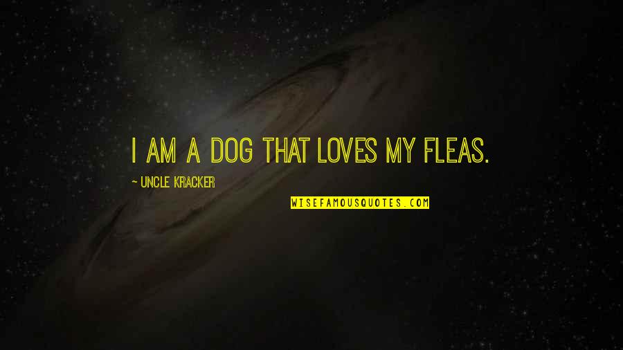 Takayuki Knives Quotes By Uncle Kracker: I am a dog that loves my fleas.