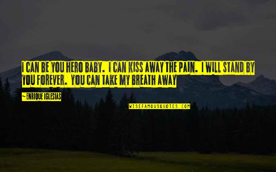 Take My Pain Away Quotes By Enrique Iglesias: I can be you hero baby. I can