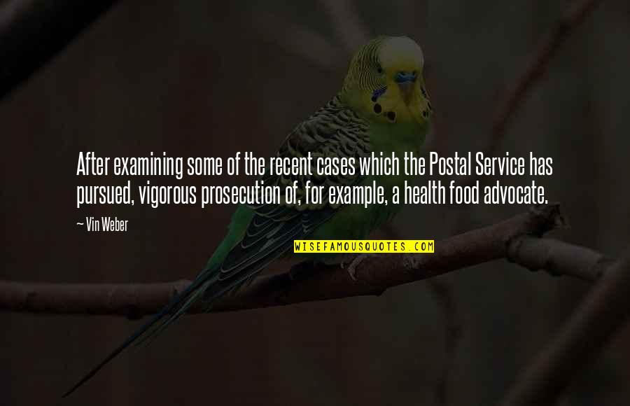 Takekichi Quotes By Vin Weber: After examining some of the recent cases which Takekichi Quotes By Vin Weber: After examining some of the recent cases which