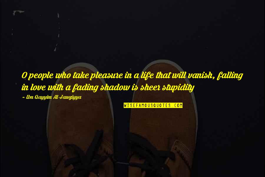 Taking A Step Back Quotes By Ibn Qayyim Al-Jawziyya: O people who take pleasure in a life