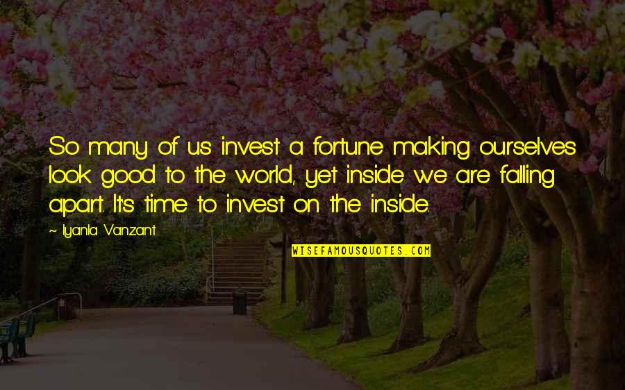 Talisham Quotes By Iyanla Vanzant: So many of us invest a fortune making