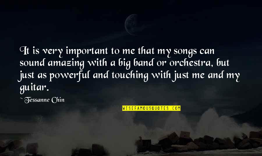Tameng Dayak Quotes By Tessanne Chin: It is very important to me that my Tameng Dayak Quotes By Tessanne Chin: It is very important to me that my