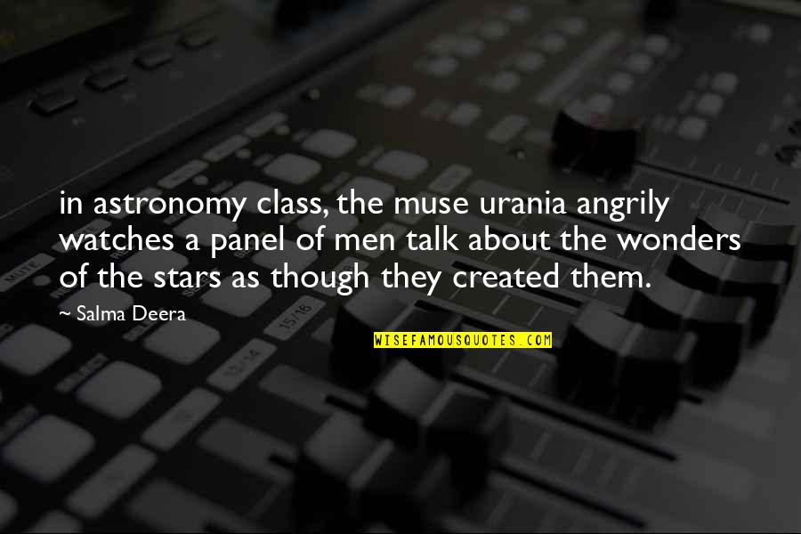 Tamil Safety Slogans And Quotes By Salma Deera: in astronomy class, the muse urania angrily watches