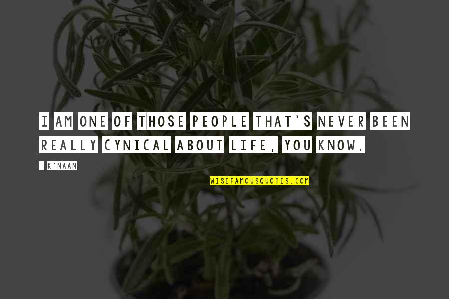 Taraftar Quotes By K'naan: I am one of those people that's never