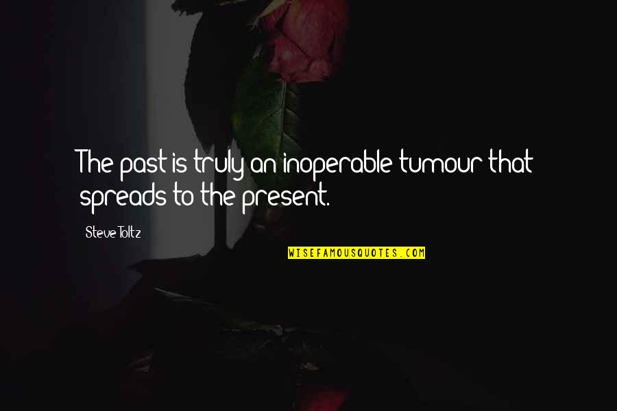 Tardezinha Thiaguinho Quotes By Steve Toltz: The past is truly an inoperable tumour that