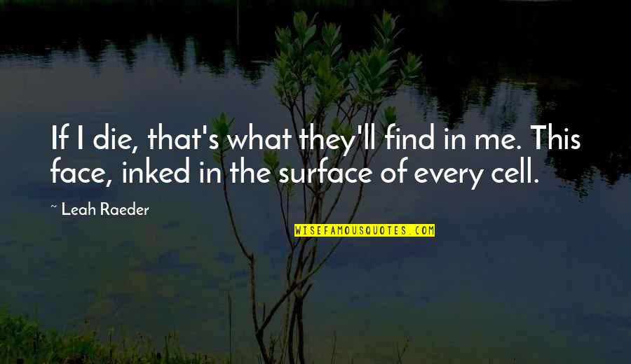 Tattoos And Death Quotes By Leah Raeder: If I die, that's what they'll find in Tattoos And Death Quotes By Leah Raeder: If I die, that's what they'll find in