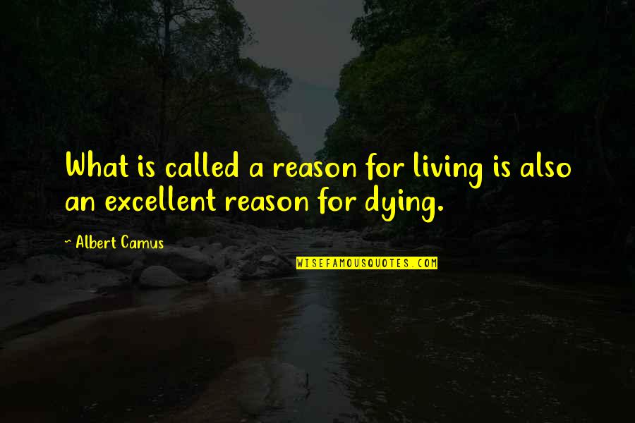 Taurat Nabi Quotes By Albert Camus: What is called a reason for living is