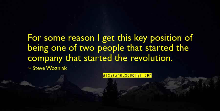 Tavaglione Construction Quotes By Steve Wozniak: For some reason I get this key position Tavaglione Construction Quotes By Steve Wozniak: For some reason I get this key position