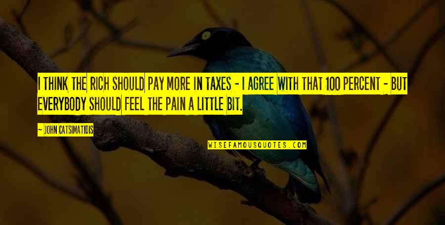 Taxes With Quotes By John Catsimatidis: I think the rich should pay more in Taxes With Quotes By John Catsimatidis: I think the rich should pay more in