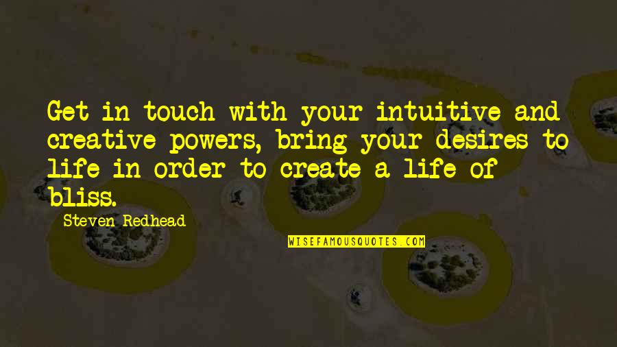 Tbilisi Wikipedia Quotes By Steven Redhead: Get in touch with your intuitive and creative