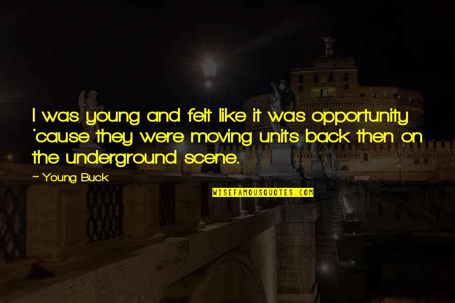 Tc Boyle Quotes By Young Buck: I was young and felt like it was