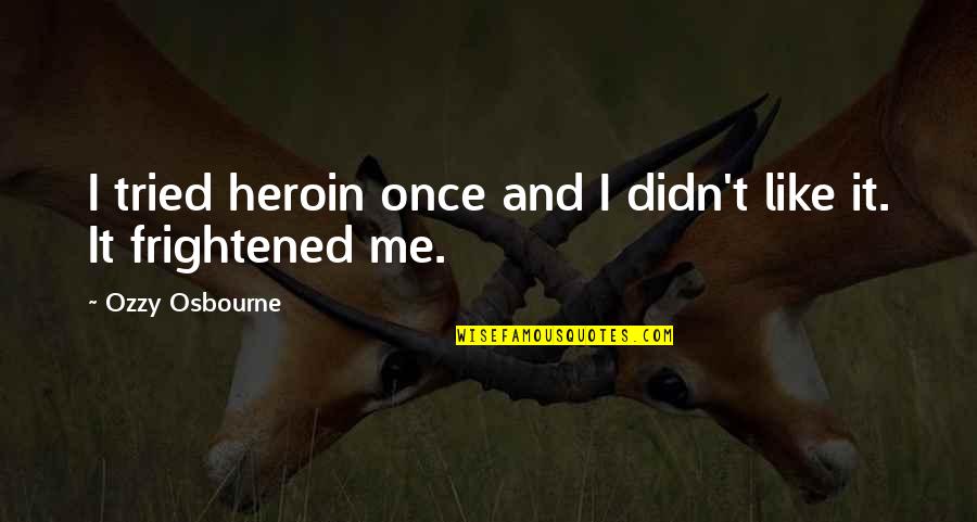 Tcpdump Single Quotes By Ozzy Osbourne: I tried heroin once and I didn't like