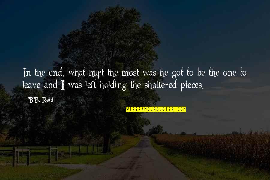 Td Bank Payoff Quotes By B.B. Reid: In the end, what hurt the most was Td Bank Payoff Quotes By B.B. Reid: In the end, what hurt the most was