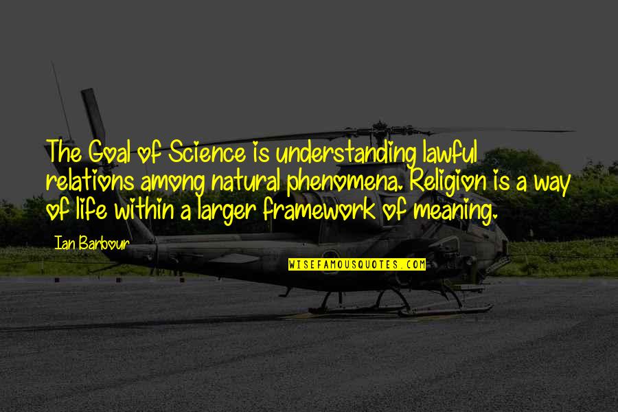Teacher Meaning In Urdu Quotes By Ian Barbour: The Goal of Science is understanding lawful relations Teacher Meaning In Urdu Quotes By Ian Barbour: The Goal of Science is understanding lawful relations