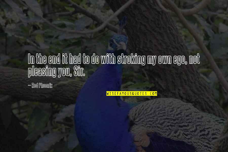 Teaching As Leadership Quotes By Red Phoenix: In the end it had to do with