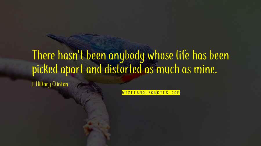 Teams And Leaders Quotes By Hillary Clinton: There hasn't been anybody whose life has been Teams And Leaders Quotes By Hillary Clinton: There hasn't been anybody whose life has been