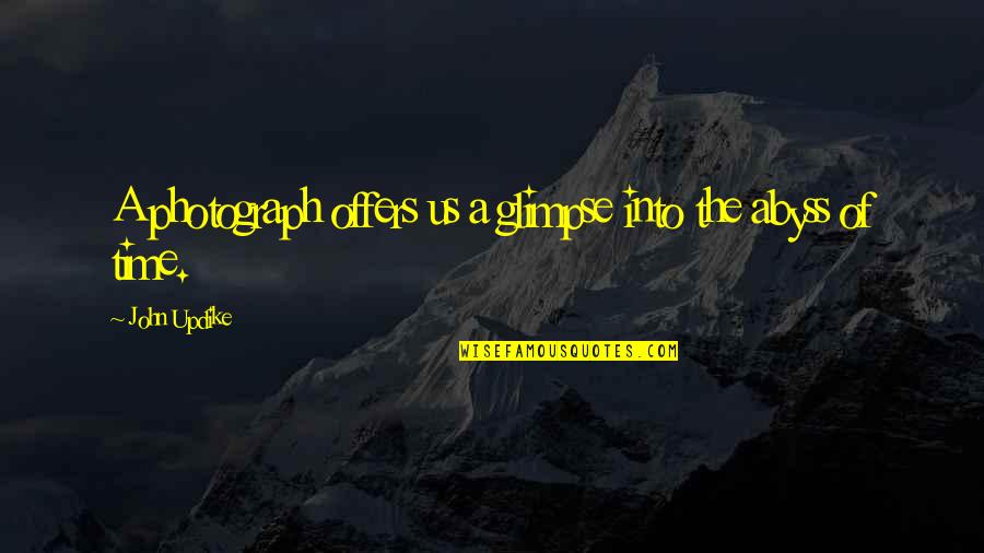 Teamwork In The Bible Quotes By John Updike: A photograph offers us a glimpse into the Teamwork In The Bible Quotes By John Updike: A photograph offers us a glimpse into the