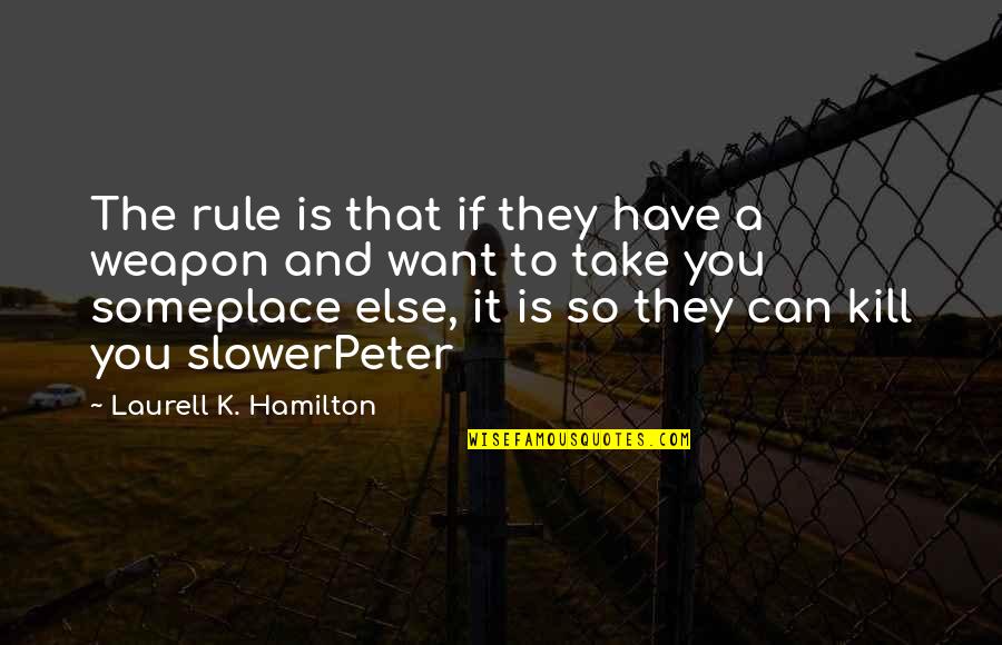 Teamwork Success Quotes By Laurell K. Hamilton: The rule is that if they have a Teamwork Success Quotes By Laurell K. Hamilton: The rule is that if they have a
