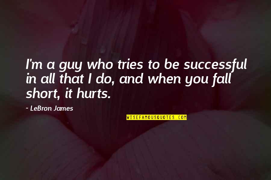 Technopreneur Quotes By LeBron James: I'm a guy who tries to be successful