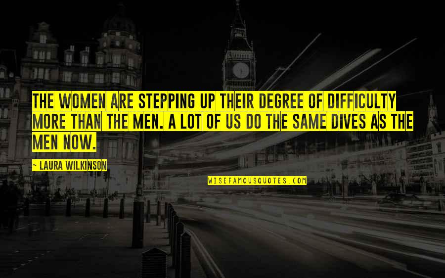 Teetotalers Order Quotes By Laura Wilkinson: The women are stepping up their degree of Teetotalers Order Quotes By Laura Wilkinson: The women are stepping up their degree of