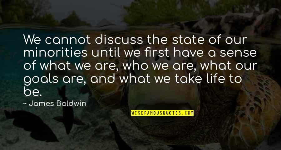 Telehandler Rentals Quotes By James Baldwin: We cannot discuss the state of our minorities Telehandler Rentals Quotes By James Baldwin: We cannot discuss the state of our minorities