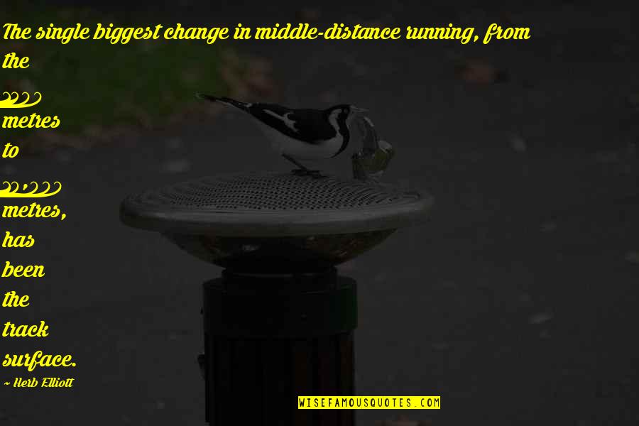 Tellus360 Quotes By Herb Elliott: The single biggest change in middle-distance running, from Tellus360 Quotes By Herb Elliott: The single biggest change in middle-distance running, from