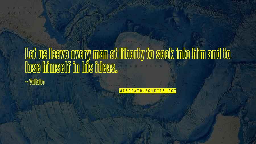 Templesmith Wormwood Quotes By Voltaire: Let us leave every man at liberty to