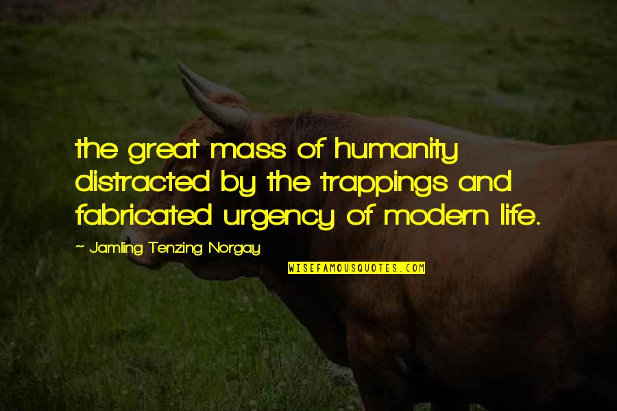 Tenzing Quotes By Jamling Tenzing Norgay: the great mass of humanity distracted by the