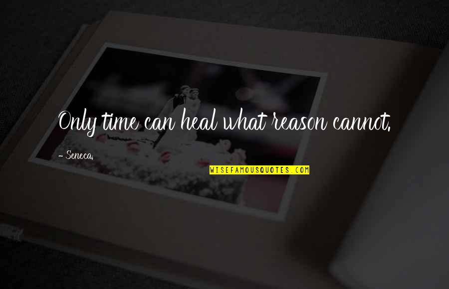 Teori Belajar Quotes By Seneca.: Only time can heal what reason cannot.