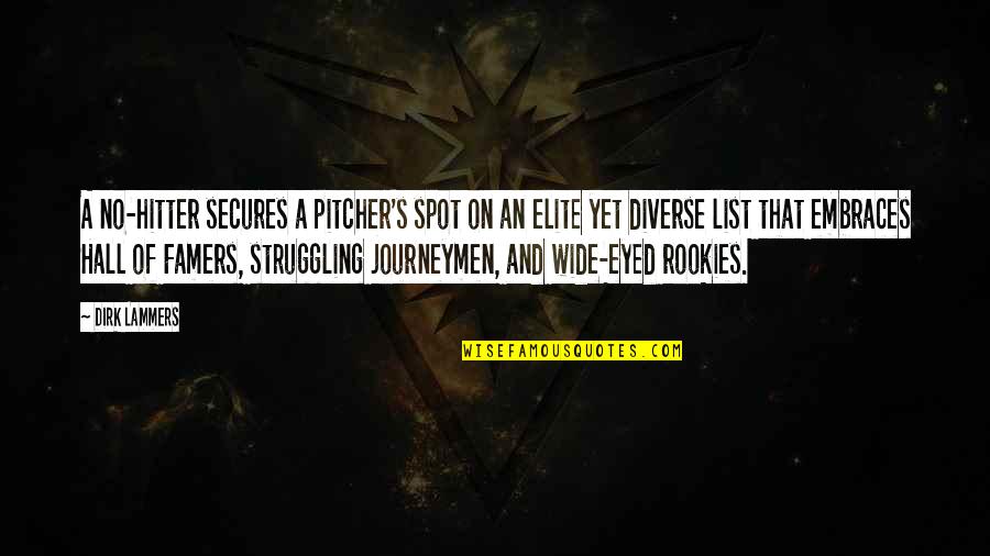 Teq Sales Quotes By Dirk Lammers: A no-hitter secures a pitcher's spot on an Teq Sales Quotes By Dirk Lammers: A no-hitter secures a pitcher's spot on an