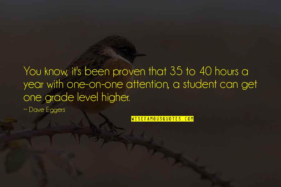 Terlambat Sudah Quotes By Dave Eggers: You know, it's been proven that 35 to