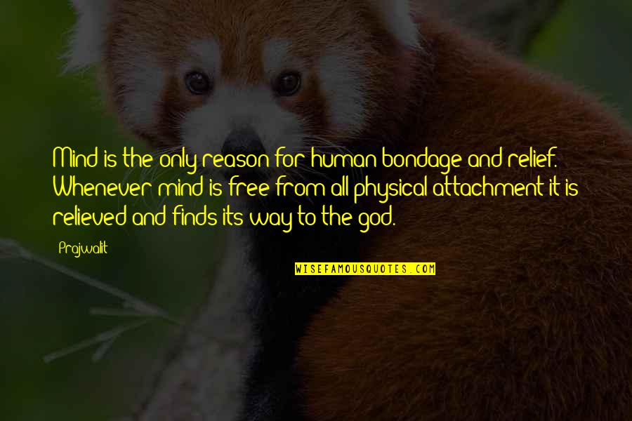 Terreno In English Quotes By Prajwalit: Mind is the only reason for human bondage Terreno In English Quotes By Prajwalit: Mind is the only reason for human bondage