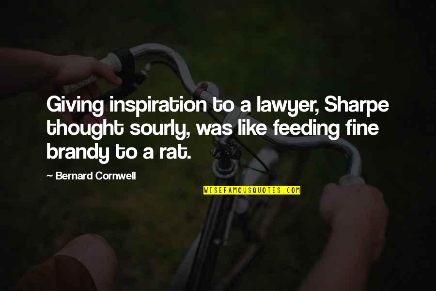 Terribleness Synonyms Quotes By Bernard Cornwell: Giving inspiration to a lawyer, Sharpe thought sourly, Terribleness Synonyms Quotes By Bernard Cornwell: Giving inspiration to a lawyer, Sharpe thought sourly,