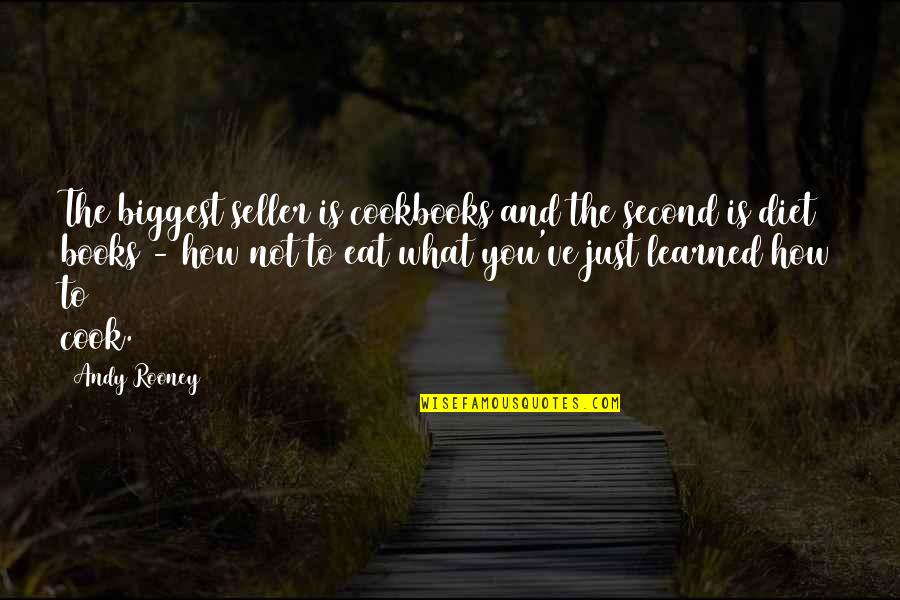 Tersteegs Quotes By Andy Rooney: The biggest seller is cookbooks and the second Tersteegs Quotes By Andy Rooney: The biggest seller is cookbooks and the second