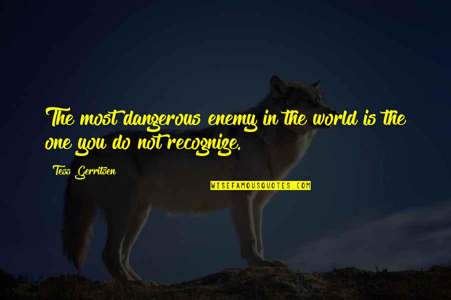 Tess Quotes By Tess Gerritsen: The most dangerous enemy in the world is